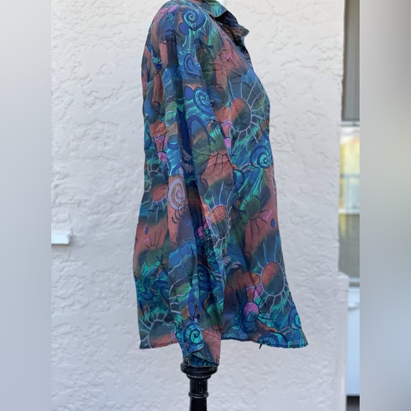 Vintage blouse floral - Picture 2 of 7